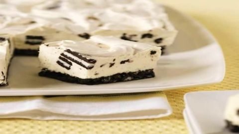 Creamy Philadelphia Cheesecake With Oreo Cubes Step By Step Tutorial