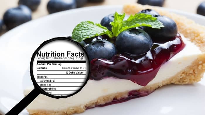 cheesecake nutrition facts