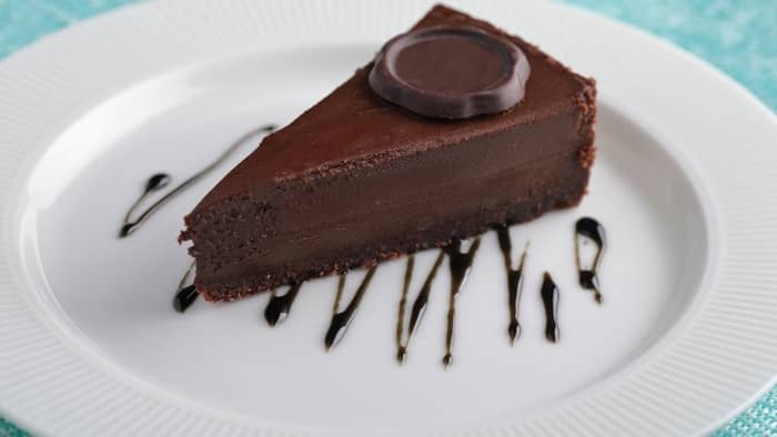  chocolate ricotta cheesecake