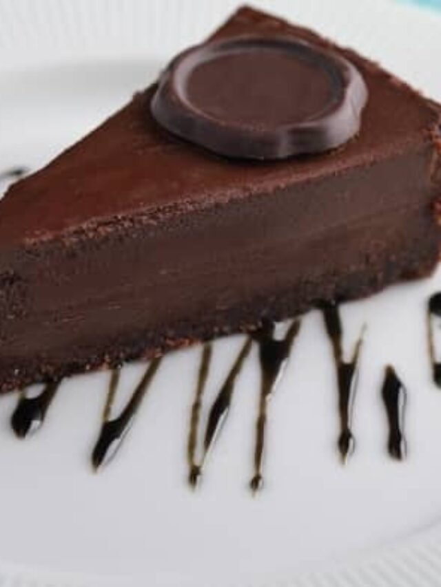 chocolate ricotta cheesecake