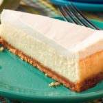 Polish Cheesecake With Sour Cream Topping