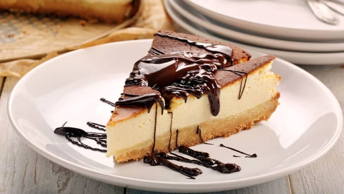  chocolate drizzle for cheesecake