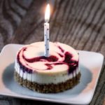 how to decorate a cheesecake for a birthday