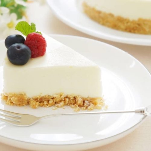 Low Carb No-Bake Cheesecake Sour Cream