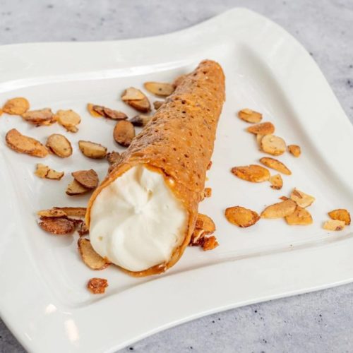 Cheesecake Almond Cone Recipe