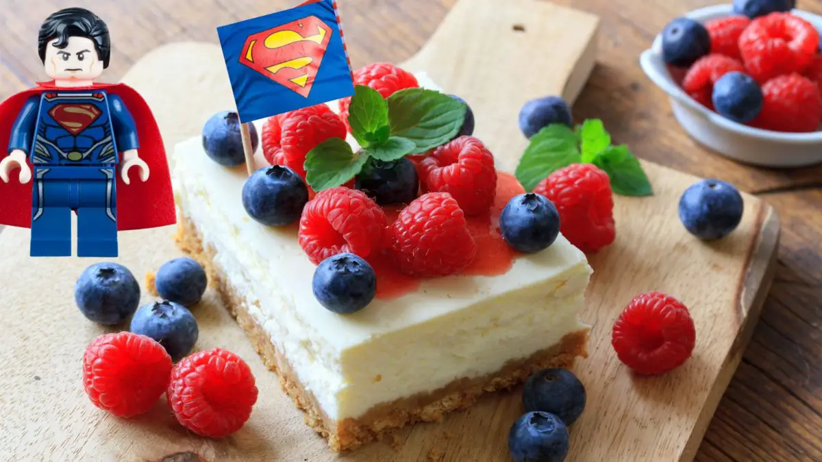 How To Make A Superman Cheesecake - Easy Guided Tutorial
