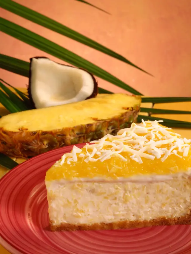 Delicious Fresh Pineapple Topping For Cheesecake