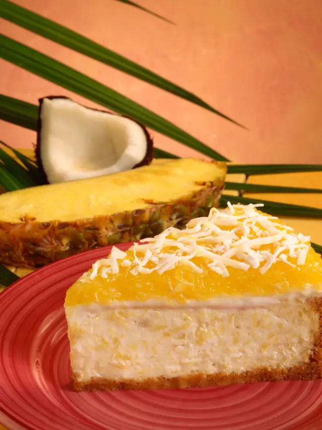 Mouthwatering No-bake Pineapple Cheesecake With Condensed Milk