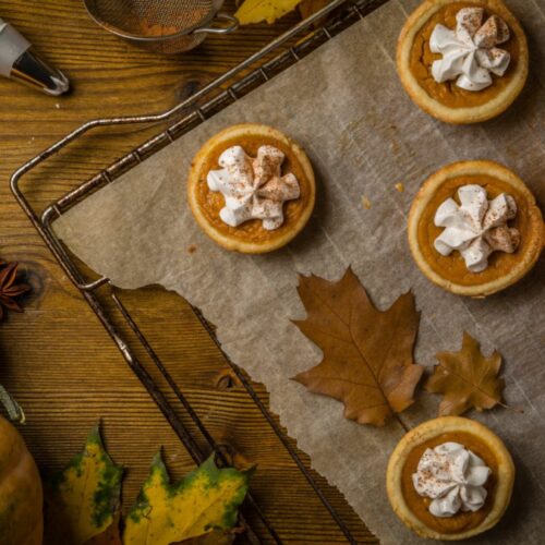 12 Easy Pumpkin Cheesecake Tartlets - The Perfect Fall Treat